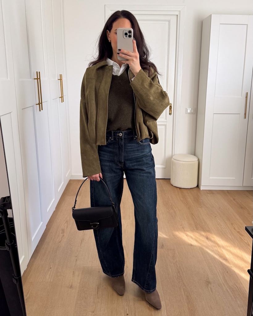 Outfit Gilet Verde